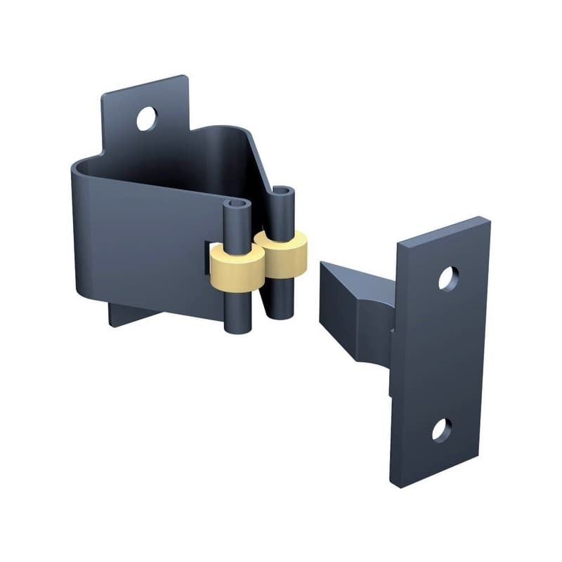 Arrêt à pince cataphorèse avec mentonnet à visser arrêt à pince cataphorèse avec mentonnet à visser 1 pièce(s) - mantion sas