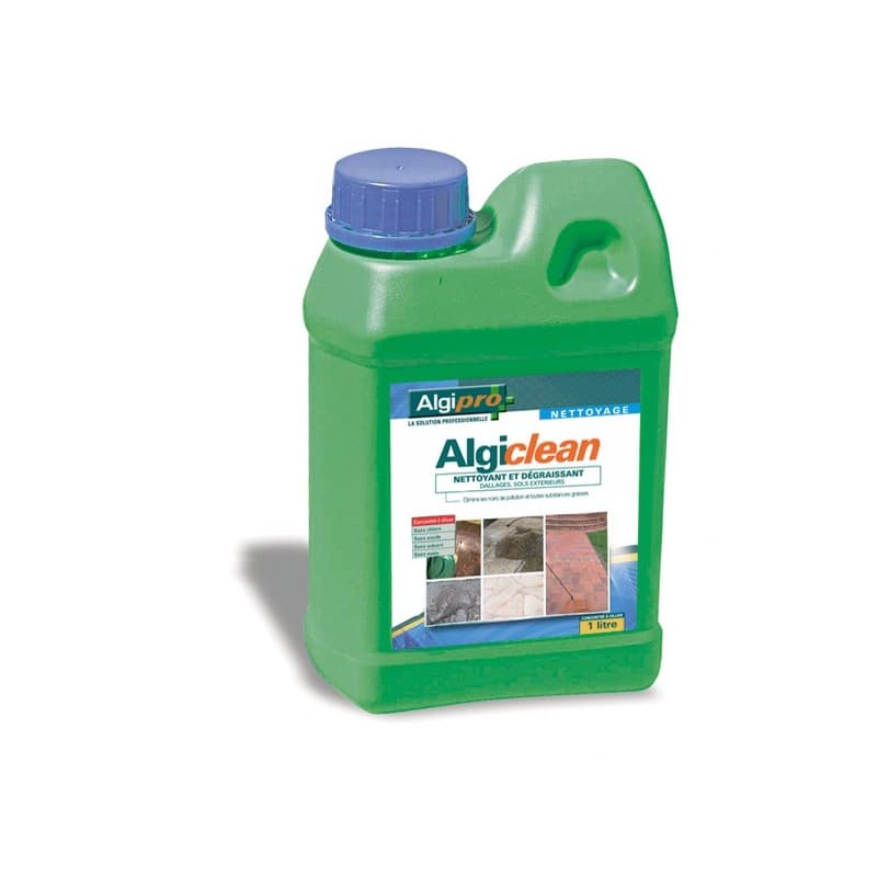 Nettoyants murs algiclean nettoyant et dégraissant algiclean 1 bidon(s) de 1 litre(s) - algimouss