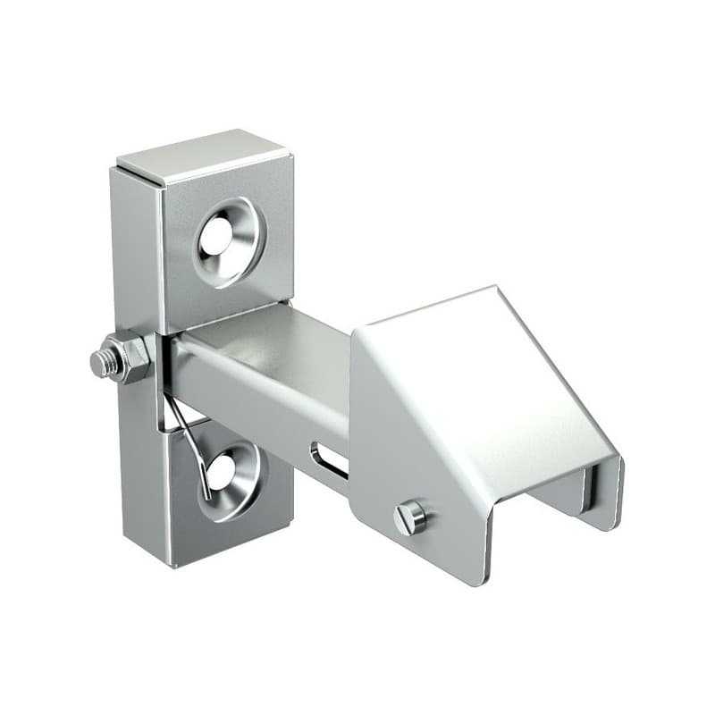 Arrêt de portail à bascule réglable à visser arrêt de portail à bascule réglable à visser 1 pièce(s) - mantion sas