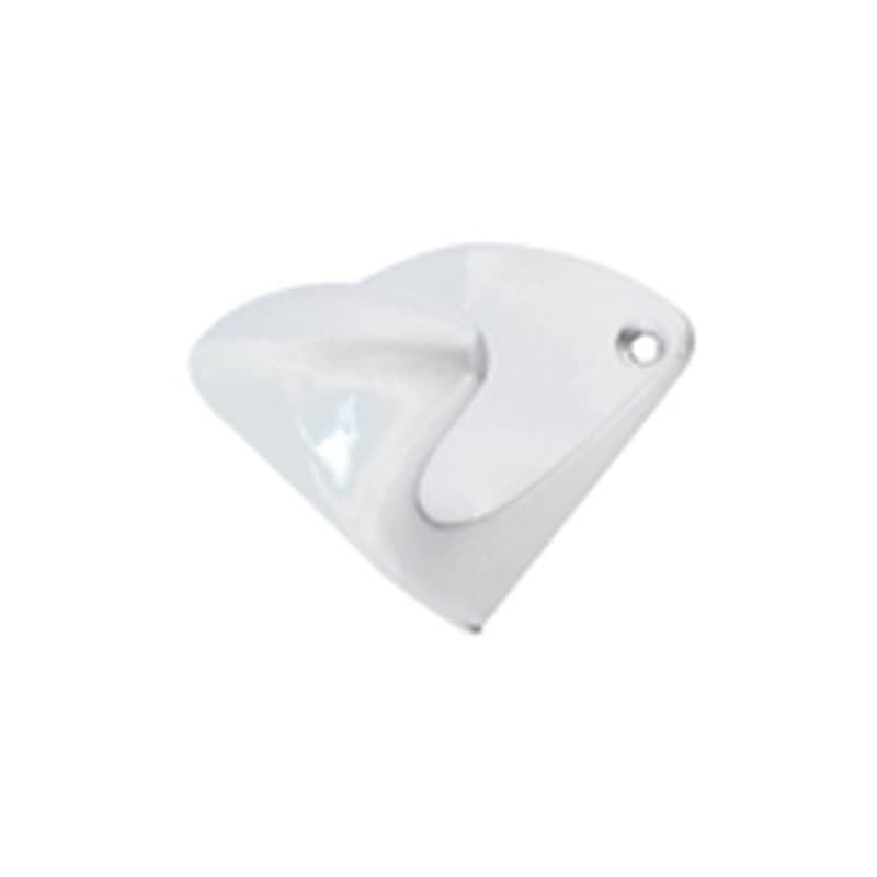 Porte-manteau aluminium porte-manteau triangulaire 2142 laqué blanc ral 9010 1 pièce(s) - duval