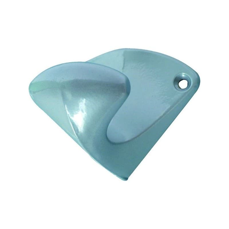 Porte-manteau aluminium porte-manteau triangulaire 2142 laqué gris ral 9006 1 pièce(s) - duval