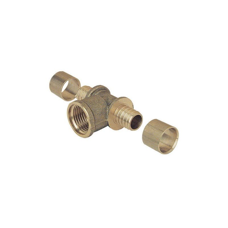 Tés per à glissement té femelle par glissement per 12 filetage 15/21 12 mm 1 pièce(s) 15/21 (1/2") femelle per - somatherm for you