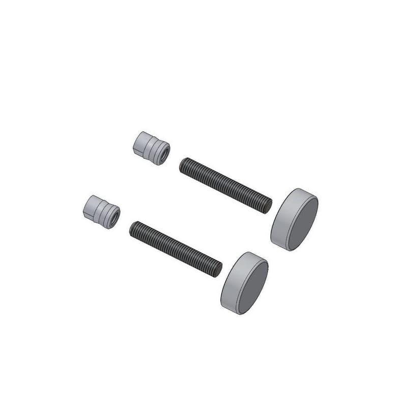 Pattes et fixations 2300 fixation simple traversant 2301 1 kit(s) - duval