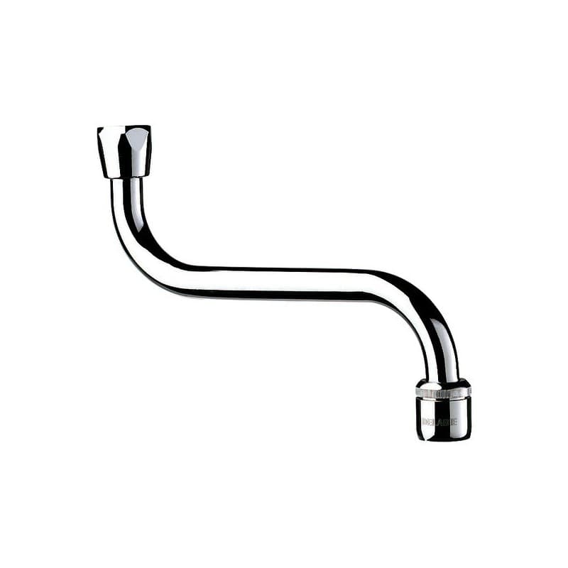 Becs universels bec horizontal f1/2" l120 aérateur + joint éco. 1 pièce(s) - delabie