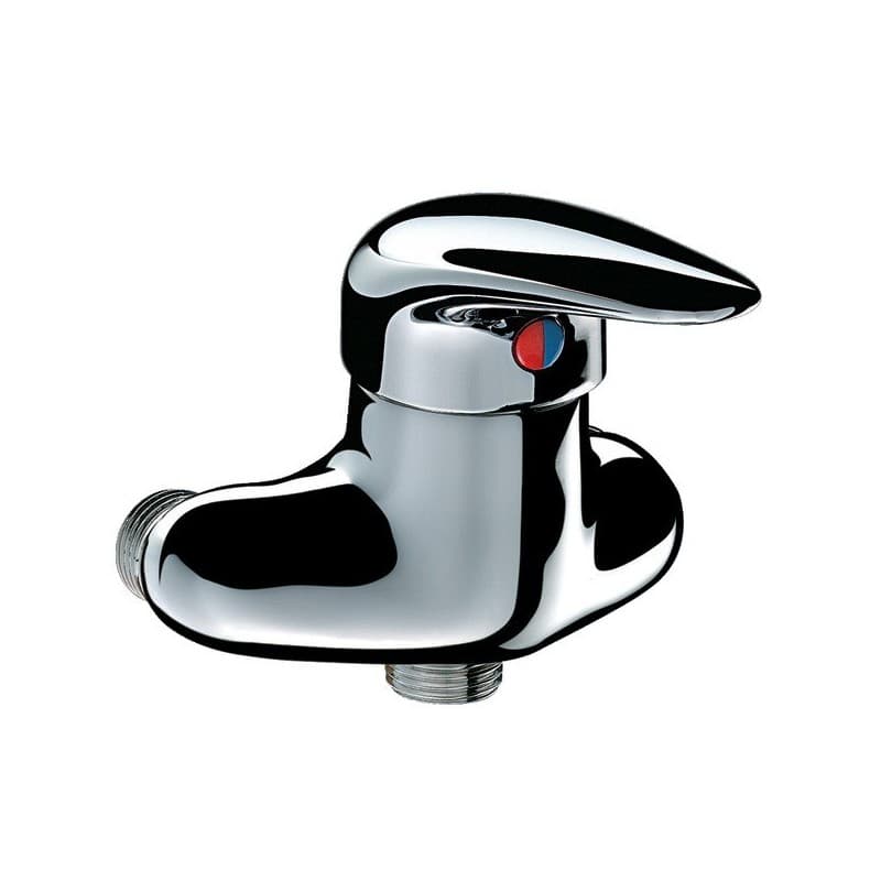 Mitigeurs universels douche mitigeur de douche 1/2" entraxe  60 à 80 mm. 1 pièce(s) laiton mitigeur chromé - delabie