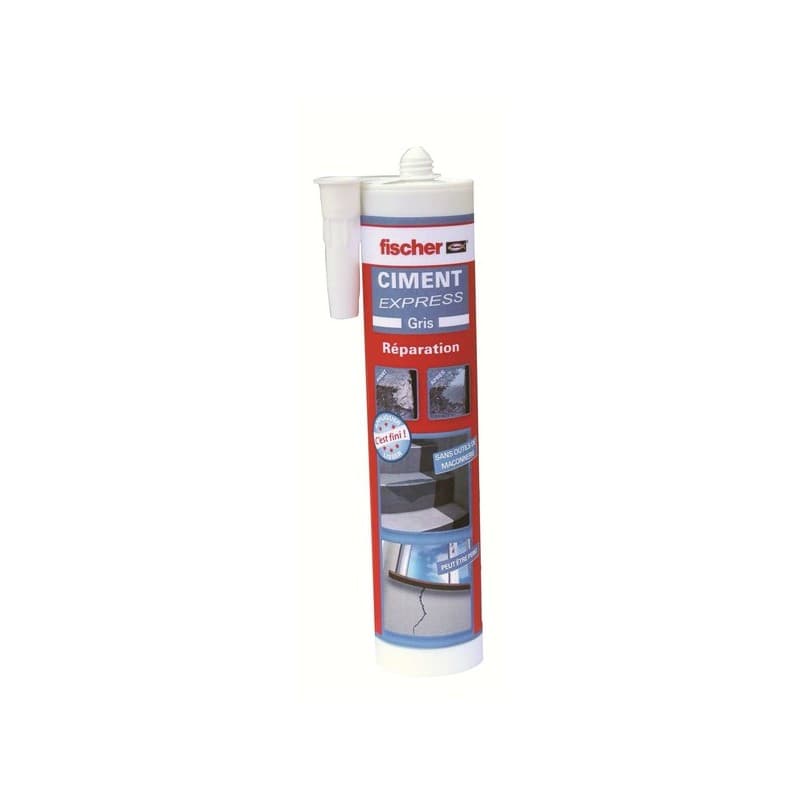 Ciment express ciment express ton gris 1 cartouche(s) de 310 millilitre(s) - fischer