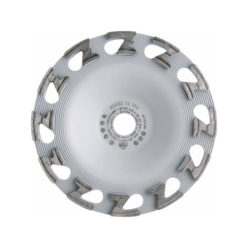 Plateau de surfaçage shoxx pl zu5 plateau à poncer shoxx pl zu5 150 x 19 x 5mm béton et matériaux 150 mm 7 mm 1 pièce(s) 10 19 mm - samedia