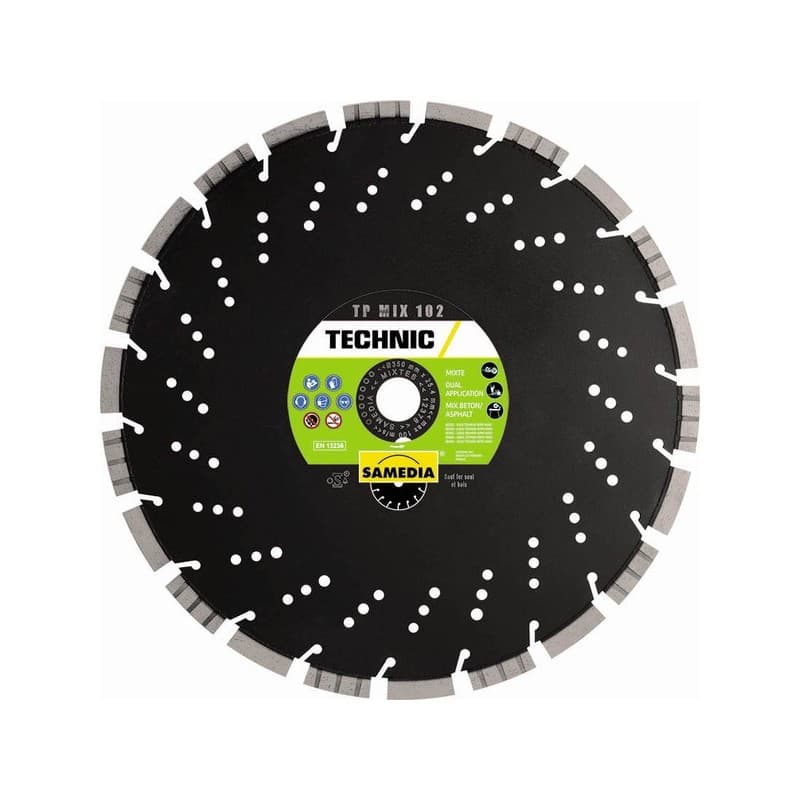 Disques mixte technic tp mix 102 disque technic tp mix 102 d.300 x 20 x 13 polyvalent 13 mm 300 mm 1 pièce(s) 20 mm 20 - samedia
