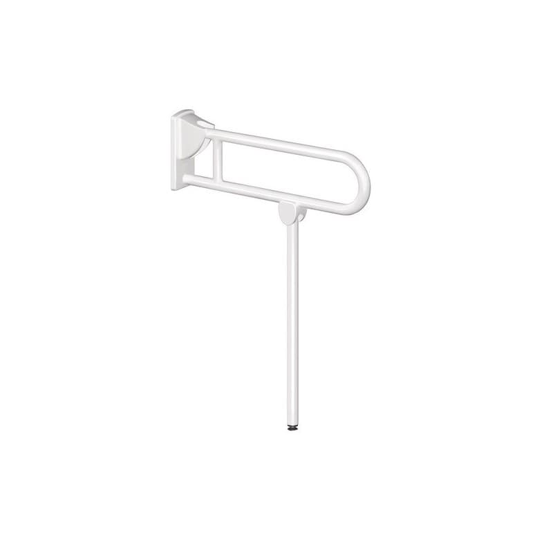 Poignées relevables poignée relevable avec béquille ø 32 l.850 mm - nylon blanc 1 pièce(s) - delabie