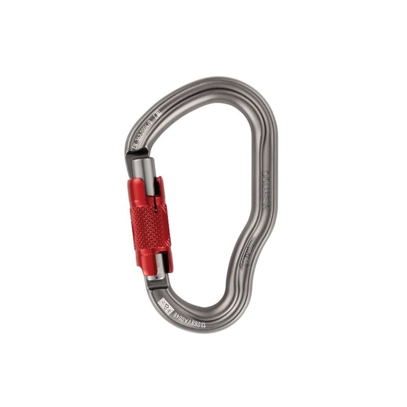 Mousqueton vertigo twist lock mousqueton vertigo twist lock acier, aluminium, automatique 1 pièce(s) - petzl distribution