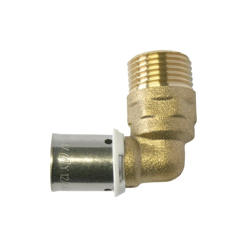 Coudes mâles à sertir  per coude mâle à sertir f15x21 per 13x16 1 pièce(s) 15/21 (1/2") mâle per 13/16 mm - somatherm for you