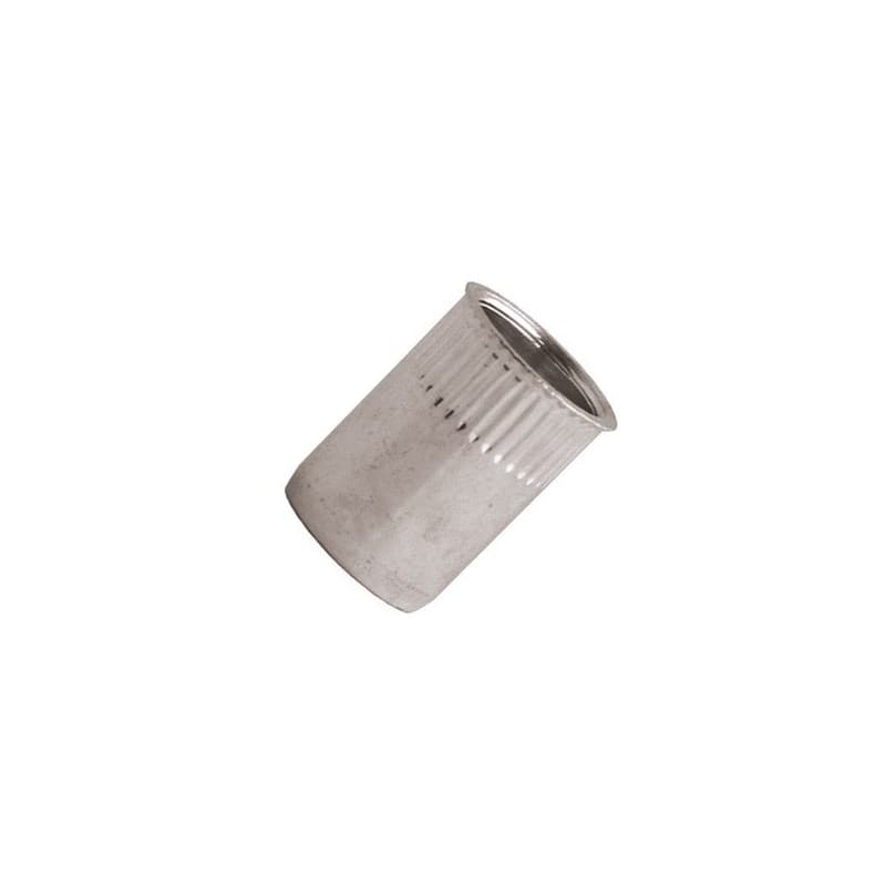 Écrou cranté tête réduite à 90° - inox a2 écrou cranté tête réduite à 90° m6 - inox a2 6 mm din 7337 standard 14 mm réduite 1 boîte(s) de 100 pièce(s)
