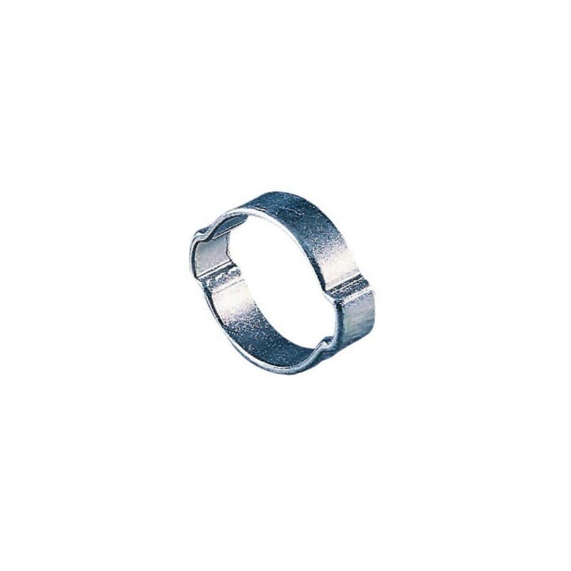Collier à oreilles - acier galvanisé w1 colliers à 2 oreilles ø 7-9 1 blister(s) de 100 pièce(s) acier zingué pleine colliers à oreille (oetiker) 7-9