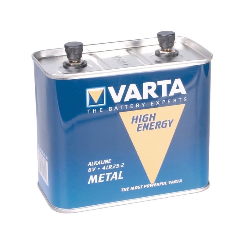 Pile alcaline 4r25-2 métal à vis 4r25 pile alcaline 4r25-2 métal à vis alcaline 1 pièce(s) - varta