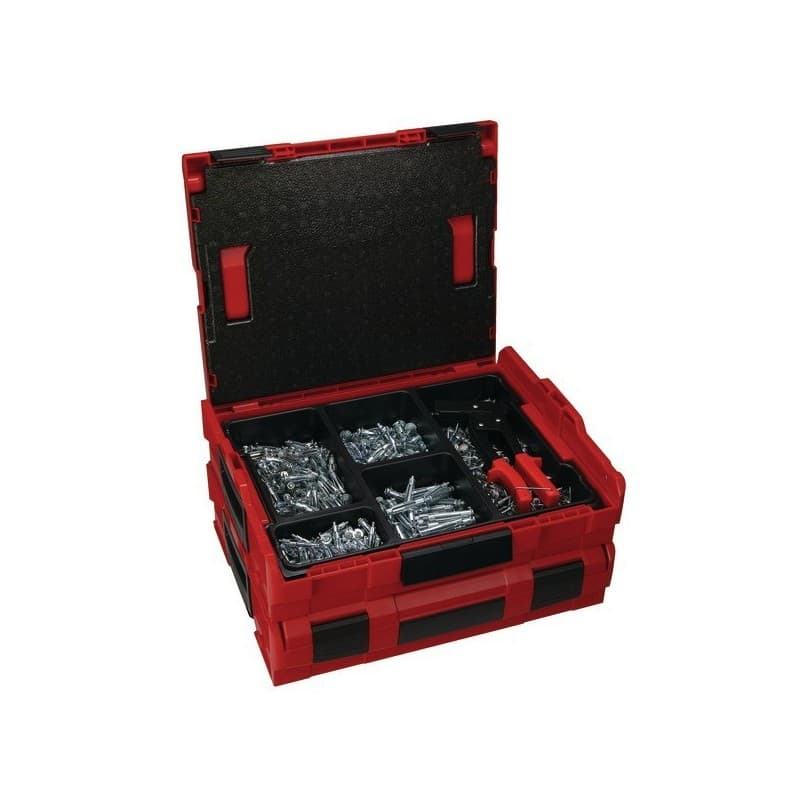 Mallette lboxx corps creux charges légères de 5 à 50 kg fixation courante panneau de bois , plaques de plâtre mallette lboxx corps creux 1 coffret(s)