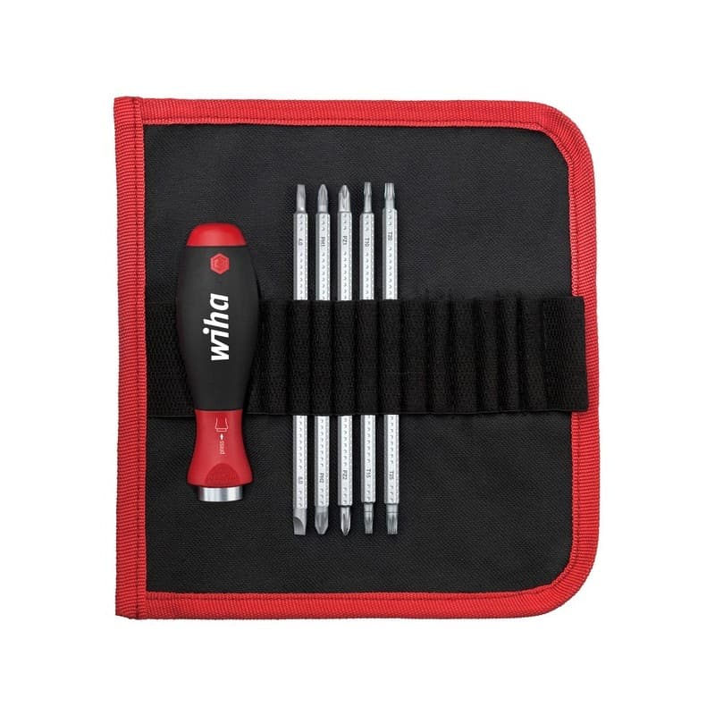 Jeu manche et 5 lames réversibles system 6 jeu manche et 5 lames réversibles system 6 1 étui(s) de 6 pièce(s) - wiha