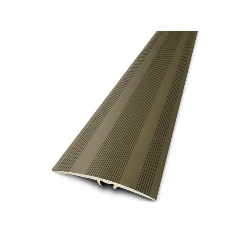 Seuil multi-niveaux aluminium harmony 41 mm 1 pièce(s) aluminium intérieur intense 0.93 m à frapper seuil multi-niveaux harmony 41 x 930 mm - titium s