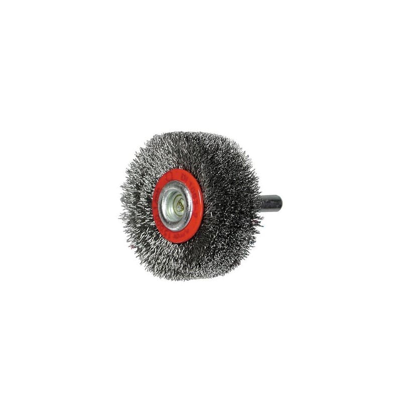 Brosses circulaires brosse circulaire/tige ø50 acier ondulé 0,30 ép.17 mm (t.13) 1 pièce(s) circulaire 50 mm acier avec ondulé - osborn