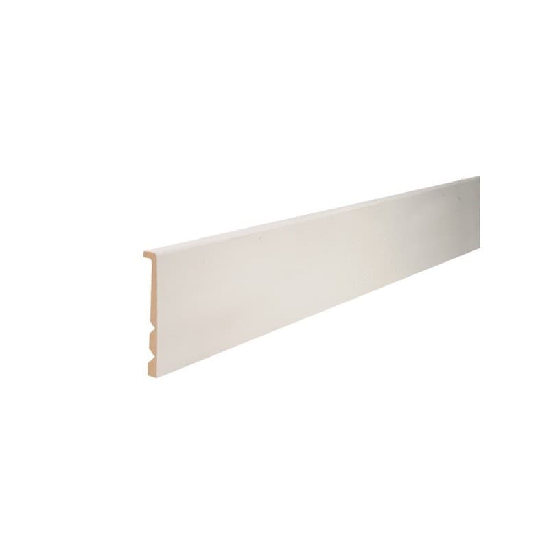 Surplinthe universelle mdf prépeint 22 / 133 surplinthe universelle mdf prépeint 22 / 133 1 barre(s) de 2.44 mètre(s) linéaire - sotrinbois