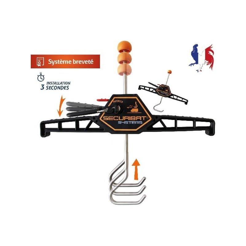 Fixe échelle de galerie automatique fixe échelle de galerie automatique 1 pièce(s) - daforib securite