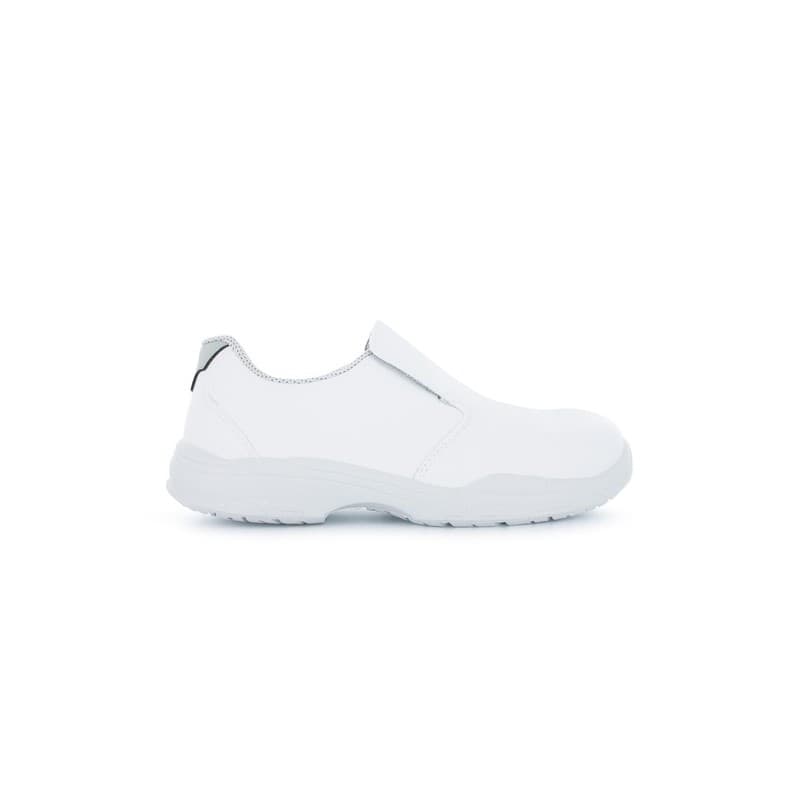 Mocassins brice mocassins brice blanc t44 bas 44 src - résistance au glissement sols acier et céramique composite microfibre pu simple densité sans in