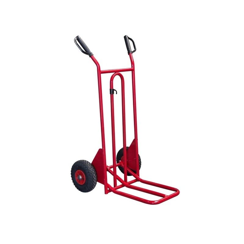 Diables 250 kg à bavette repliable roues pneumatiques 250 kg diables 250 kg à bavette repliable roues pneumatiques 430 mm 1 pièce(s) 340 mm universel