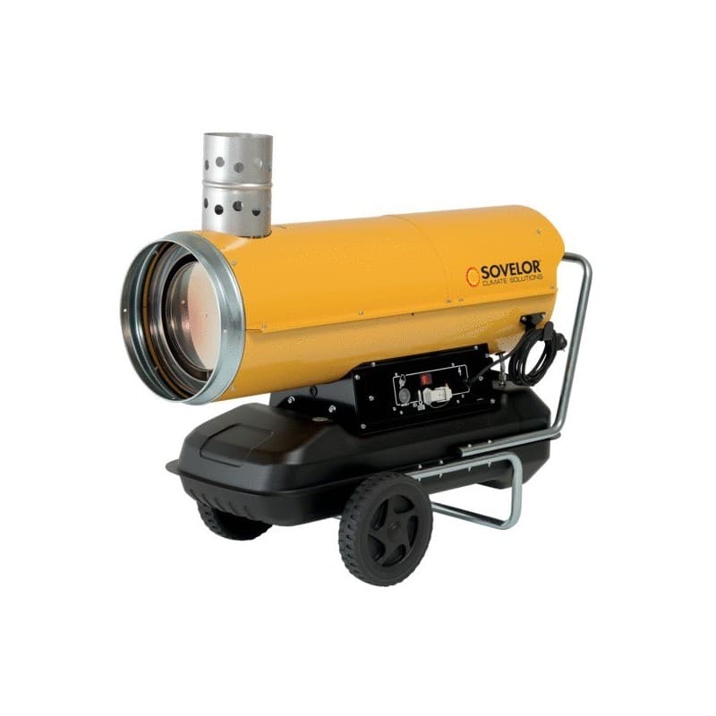 Chauffages air pulsé mobiles au fuel chauffage air pulsé mobile au fuel 34 kw 800 w 34 kw 60 kg 1 pièce(s) fioul / gasoil 61 kg air pulsé 1000 mm 575