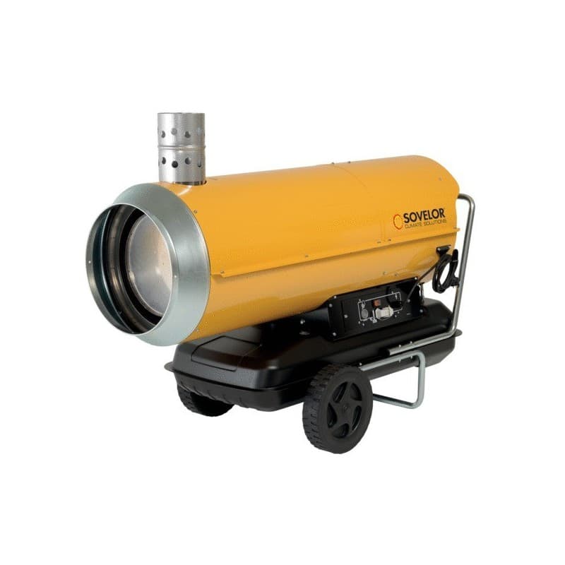 Chauffages air pulsé mobiles au fuel chauffage air pulsé mobile au fuel 85 kw 85 kw 101 kg 1 pièce(s) fioul / gasoil air pulsé 1150 mm 700 mm 1060 w 3