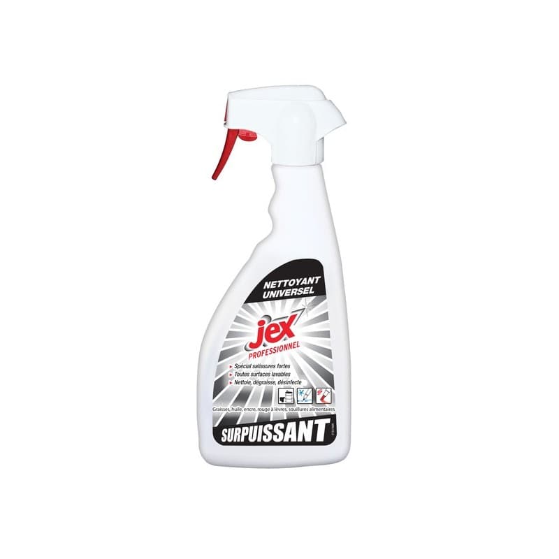 Nettoyant surpuissant jex nettoyant surpuissant 1 vaporisateur(s) de 500 millilitre(s) 0.5 litre(s) spray nettoyant - jex
