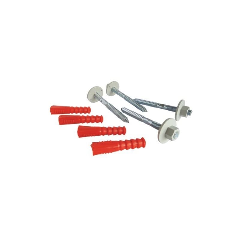 Fixations pour chauffe-eau 1 blister(s) de 4 pièce(s) fixation chauffe-eau paroi pleine 10/120 - somatherm for you