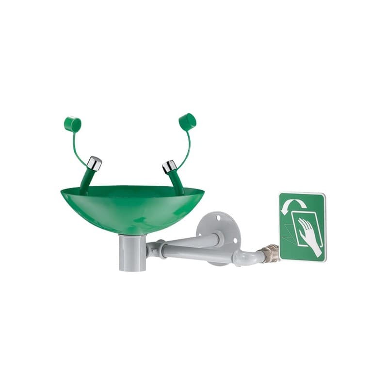 Lave-yeux mural de sécurité lave-yeux mural de sécurité 1 carton(s) de 1 pièce(s) - delabie