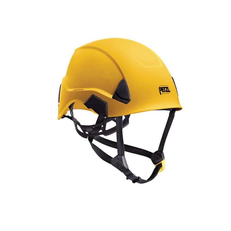 Casque strato® jaune non crémaillère tu 1 pièce(s) abs, polycarbonate, polyéthylène casque standard casque strato® - jaune - petzl distribution