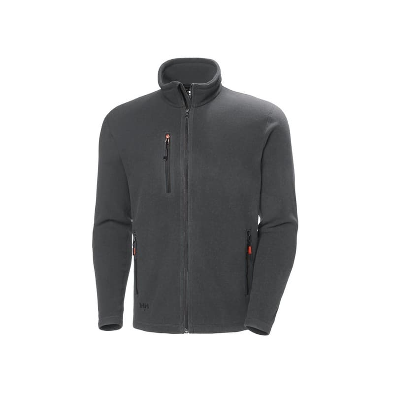 Vestes polaire oxford veste polaire oxford gris foncé tm 200 - 300 g m gris entre 1 et 3 polyester veste 1 pièce(s) - helly hansen