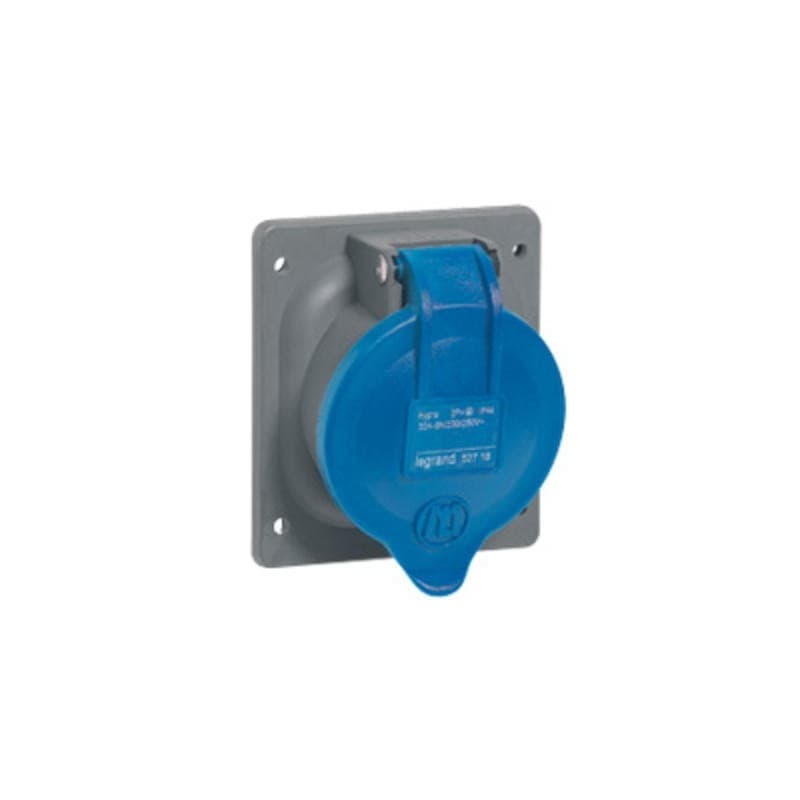 Prises étanches hypra 1 pièce(s) prise à entraxes unifiés fixe hypra ip44 2p+t 16a 230v - legrand snc