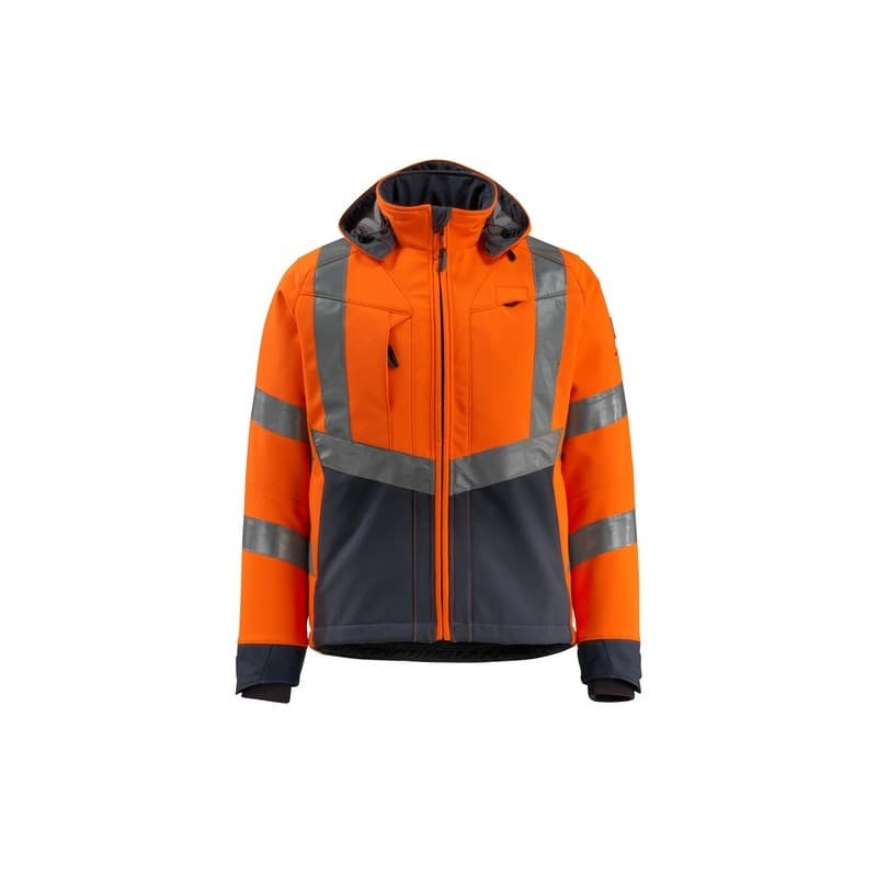 Vestes softshell blackpool veste softshell blackpool orange/anthracite tl entre 4 et 6 l softshell 300 - 400 g polyester 1 pièce(s) gris, orange class
