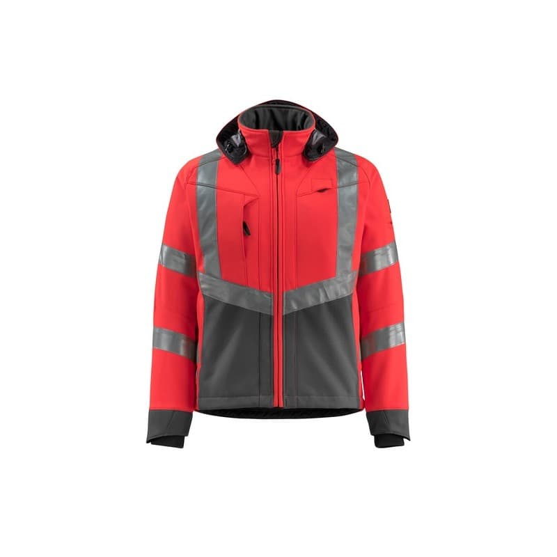 Vestes softshell blackpool veste softshell blackpool rouge/anthracite ts entre 4 et 6 s softshell 300 - 400 g polyester 1 pièce(s) gris, rouge classe