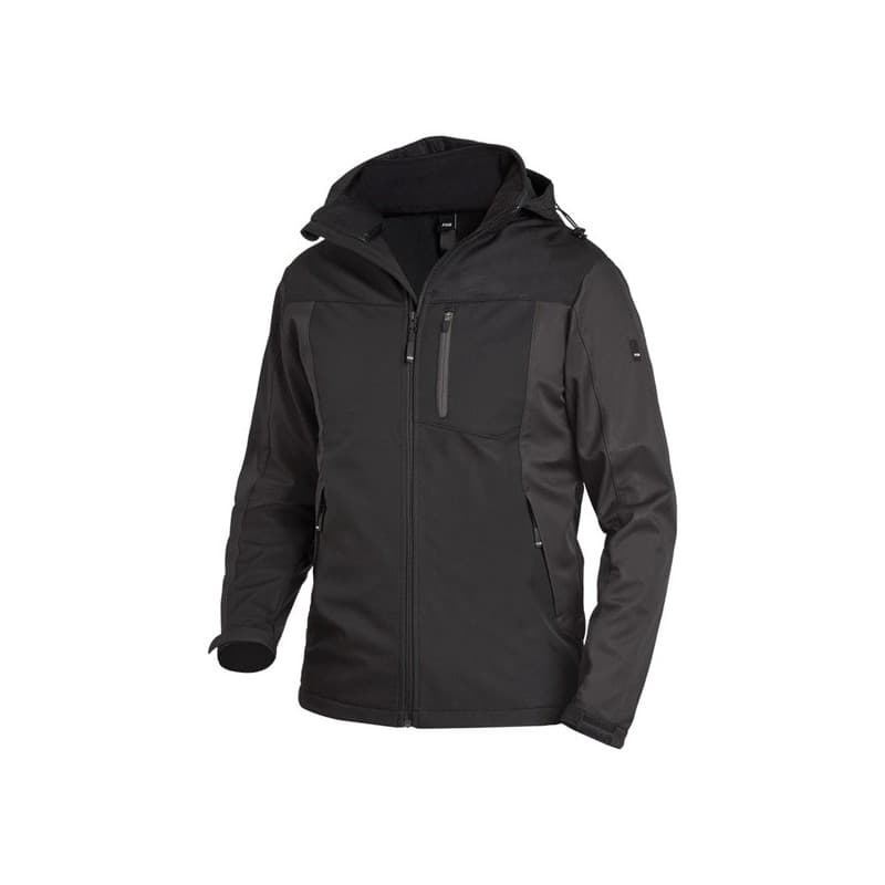 Vestes softshell jannik veste softshell jannik anthracite/noir txs softshell 300 - 400 g entre 1 et 3 polyester xs 1 pièce(s) gris, noir - fhb origina