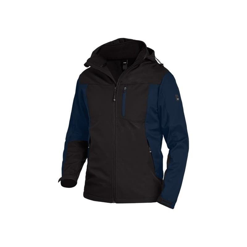 Vestes softshell jannik veste softshell jannik marine/noir tl l softshell 300 - 400 g entre 1 et 3 polyester 1 pièce(s) bleu, noir - fhb original gmbh