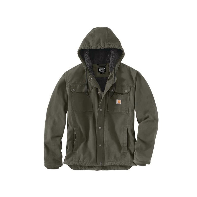 Blouson barlett vert entre 4 et 6 l blouson 400 - 500 g coton 1 pièce(s) blouson barlett kaki tl - carhartt