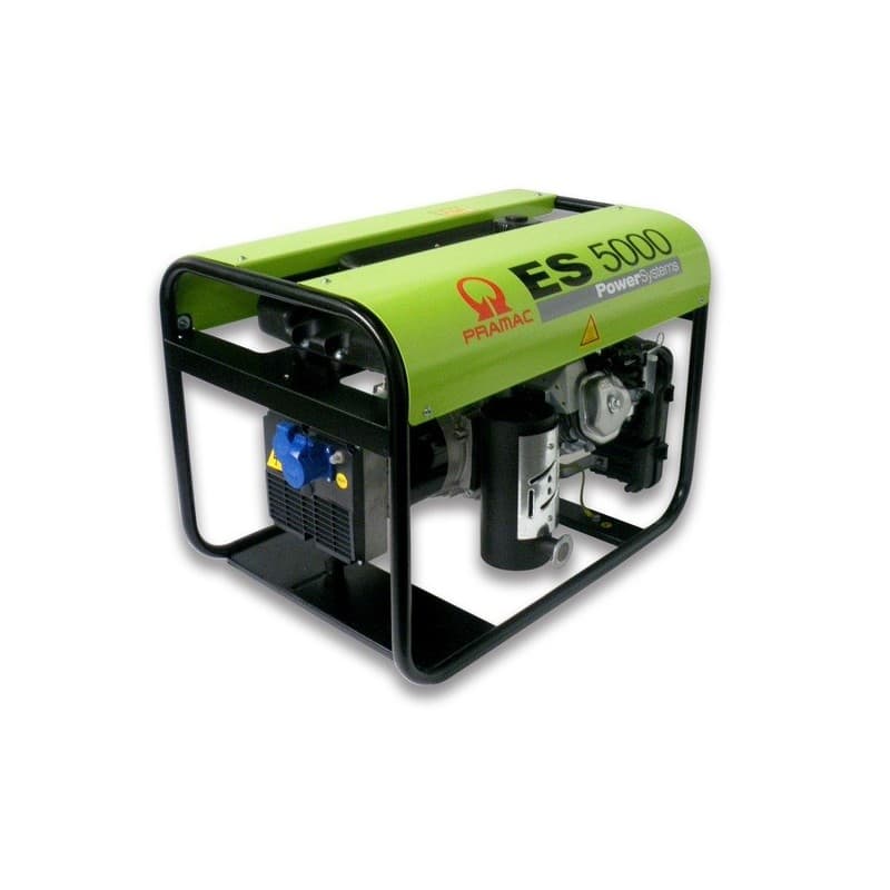 Groupe électrogène es5000 230v 50hz 75 kg thermique 97 dba 4.95 heure(s) 1 pièce(s) pramac groupe électrogène es5000 230v 50hz 11 litre(s) 4600 w - pr