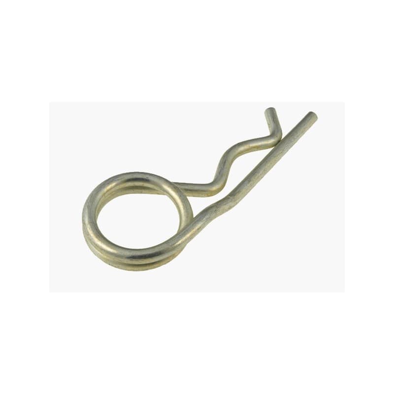 Goupille bêta double spire - acier zingué goupille beta double spire 2 2 mm 1 sachet(s) de 200 pièce(s) acier zingué blanc bêta double spire - viswood