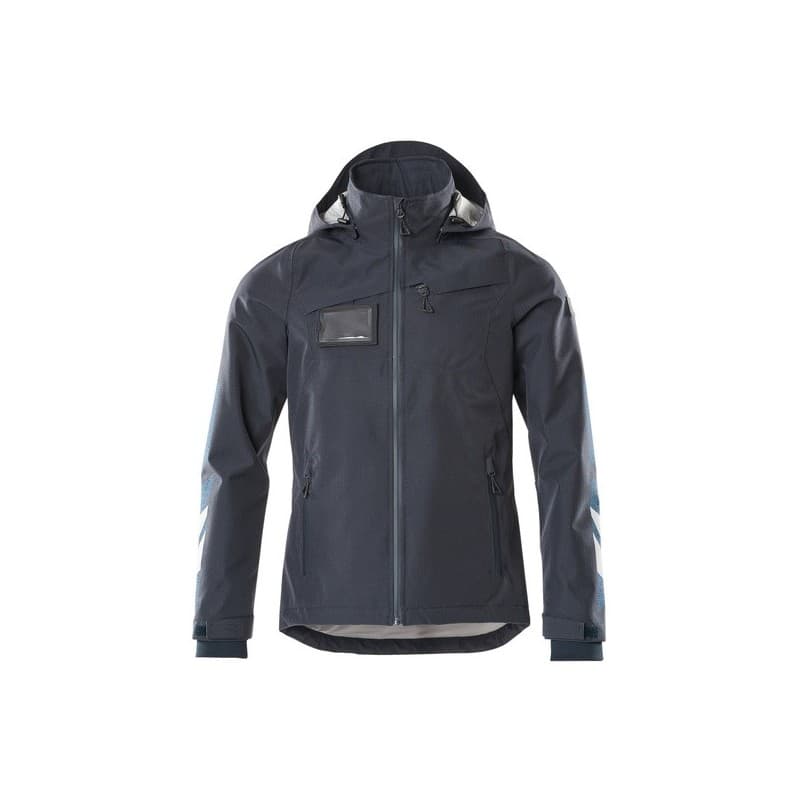 Veste imperméable accelerate 200 - 300 g entre 4 et 6 polyester bleu blouson xs 1 pièce(s) veste imperméable accelerate marine txs - mascot