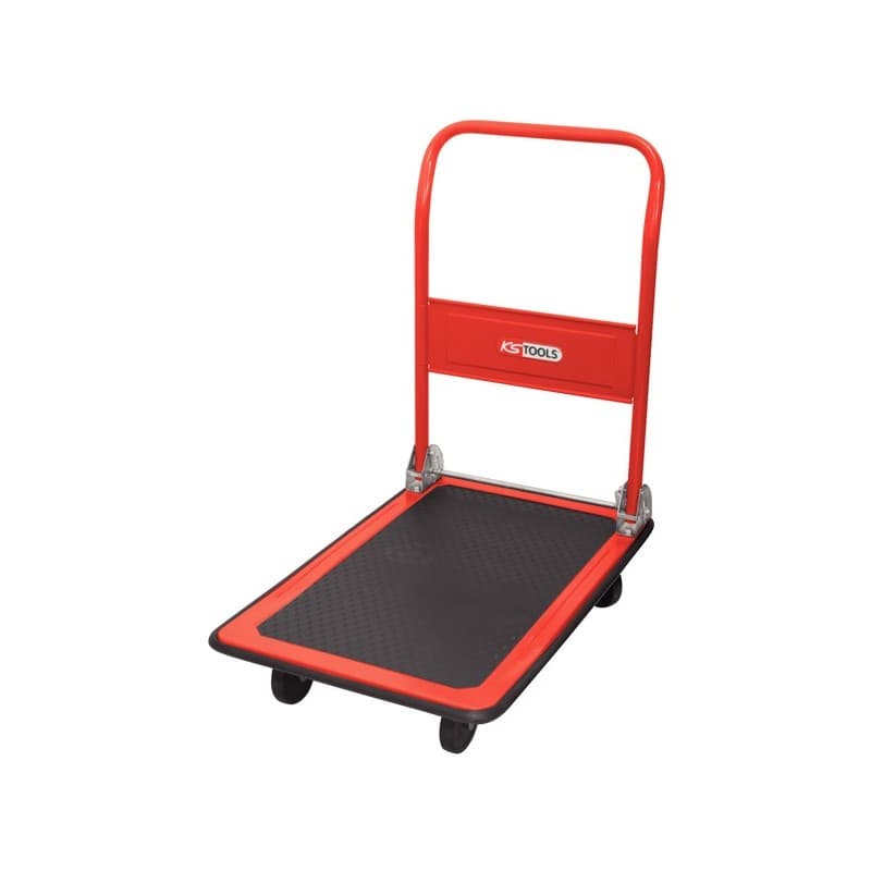 Chariot de transport pliable 150 kg chariot de transport pliable 480 mm 1 pièce(s) acier 820 mm caoutchouc repliable 740 mm - ks tools