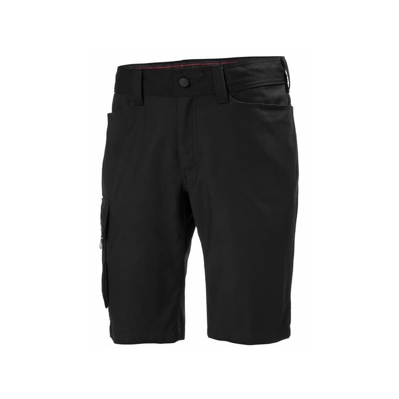 Shorts de service oxford 38 entre 4 et 6 noir 300 - 400 g bermuda 1 pièce(s) short de service oxford noir t38 coton / polyester, polyamide / élasthann