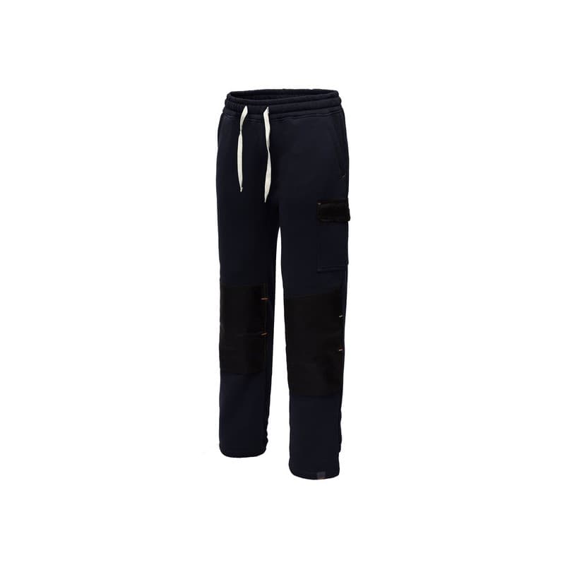 Pantalon jogging mario entre 4 et 6 300 - 400 g bleu pantalon coton, polyester 1 pièce(s) pantalon jogging mario marine t2xl - concept - tricots