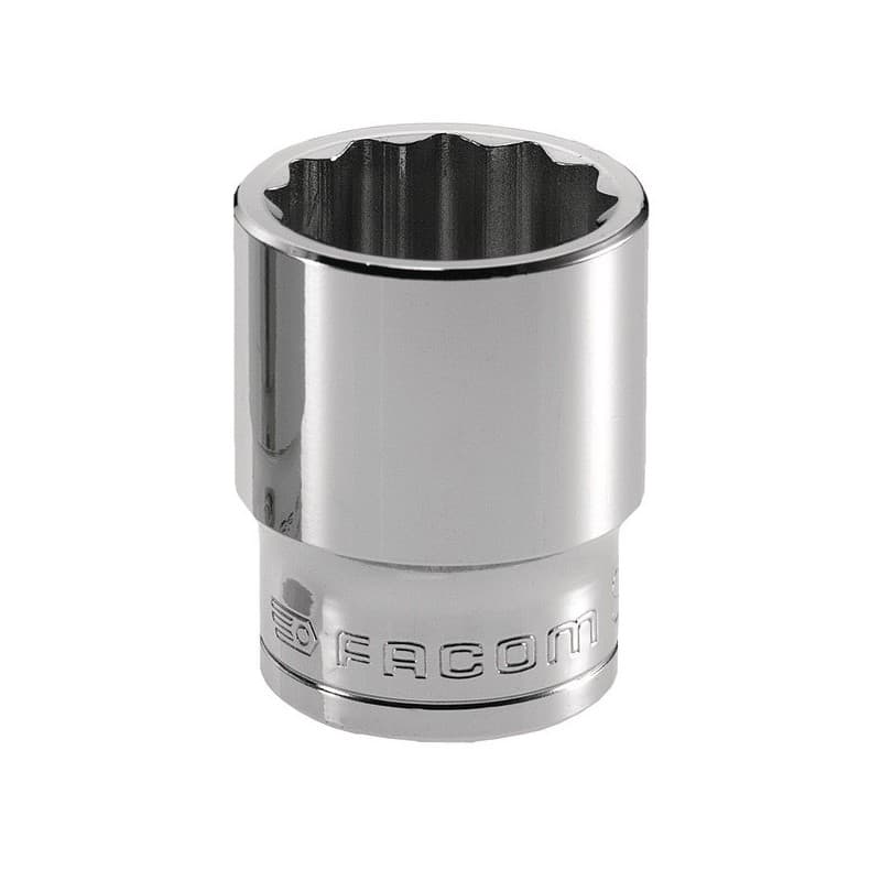 Douilles 1/2" 12 pans douille 1/2" 12 pans 32 mm 1 pièce(s) 12 pans 1/2" 32 mm non - facom