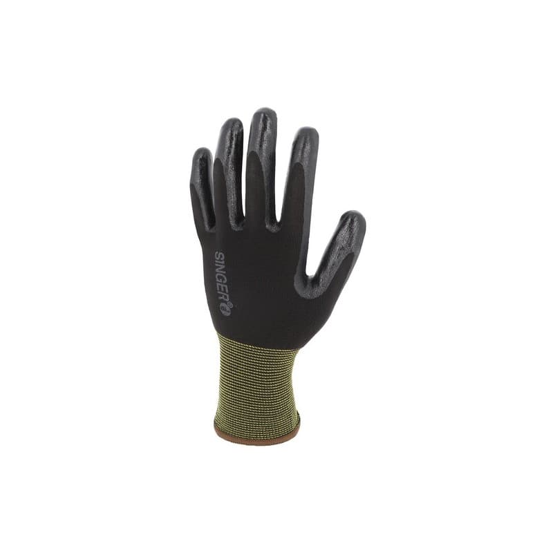 Gants polyamide enduit nitrile jauge 13. gants polyamide enduit nitrile noir t9 agressions mécaniques 9 oui nitrile, polyamide 1 sachet(s) de 10 paire