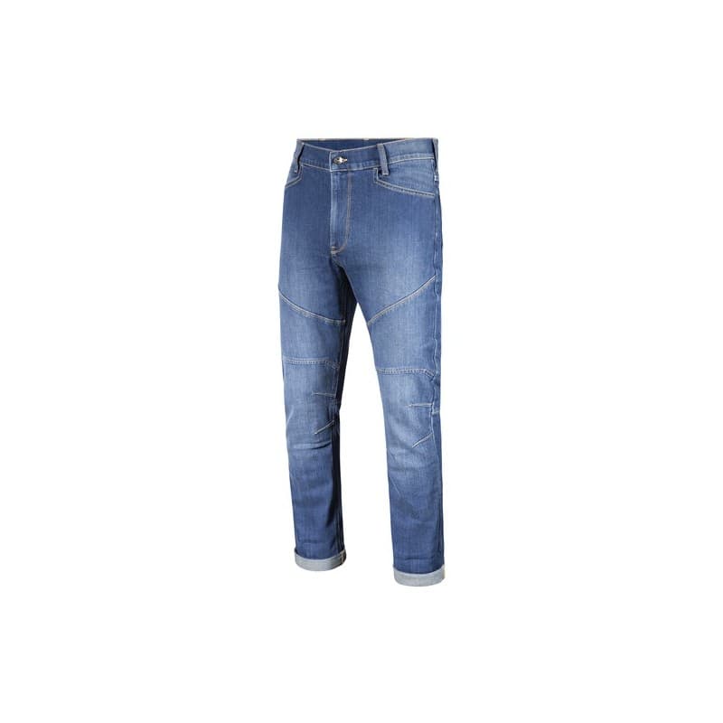 Jean de travail ergo stretch entre 4 et 6 xl bleu 400 - 500 g jean 1 pièce(s) coton / polyester / élasthanne jeans de travail ergo stretch bleu txl -