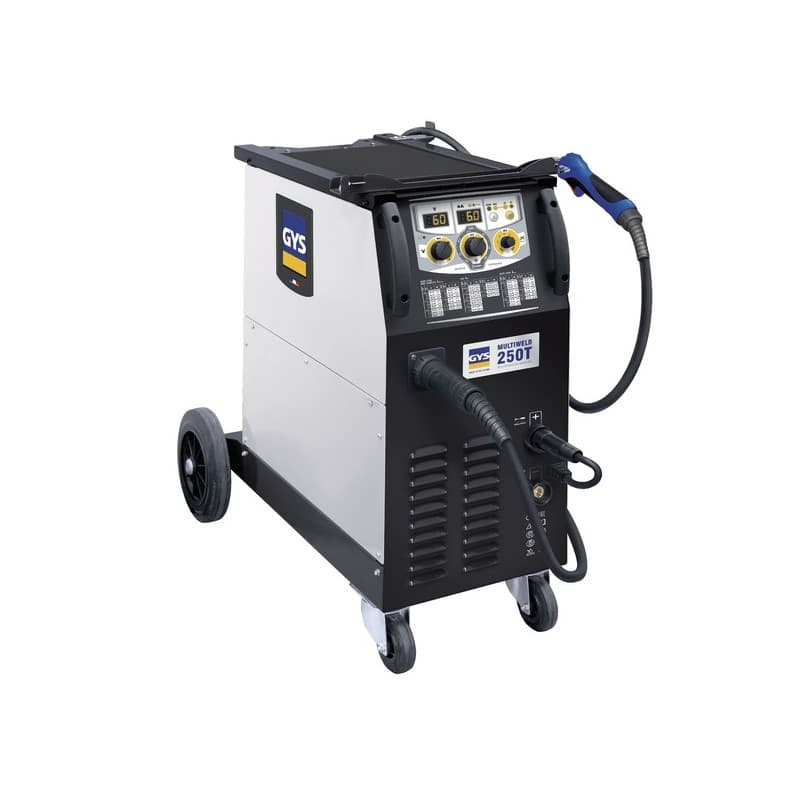 Poste multiweld 250t-c avec torche et pince de masse triphasé 400v mig/mag 1 pièce(s) 40 kg 200 a à 60% poste multiweld 250t-c avec torche et pince de