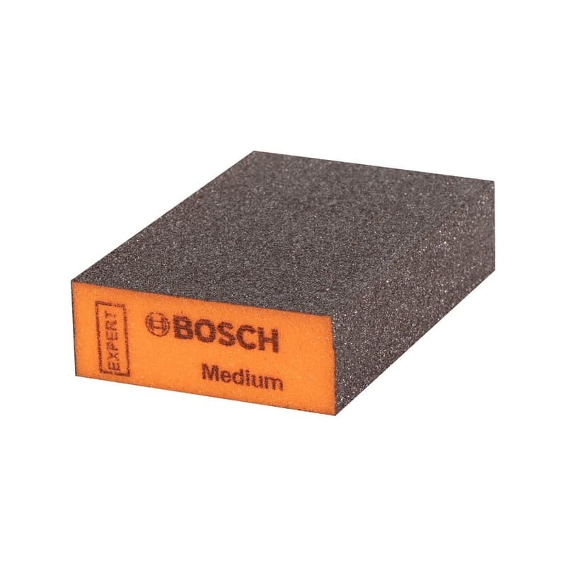 Eponge de ponçage expert 1 pièce(s) eponge ponçage mousse expert medium 69x97x26mm sans 97 mm 69 mm moyen - bosch